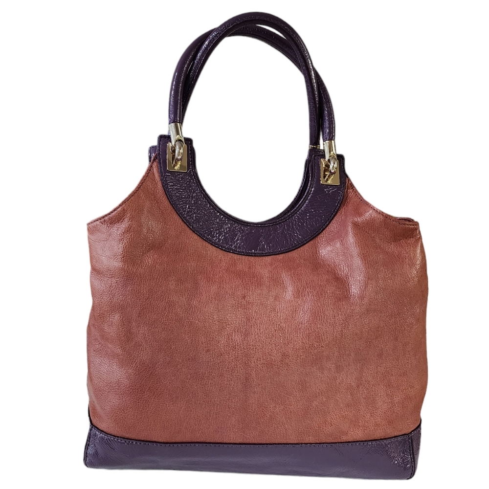 Kate Spade Islington Joanna Amethyst Purple Patent Leather Tote Medium Size - Picture 16 of 16